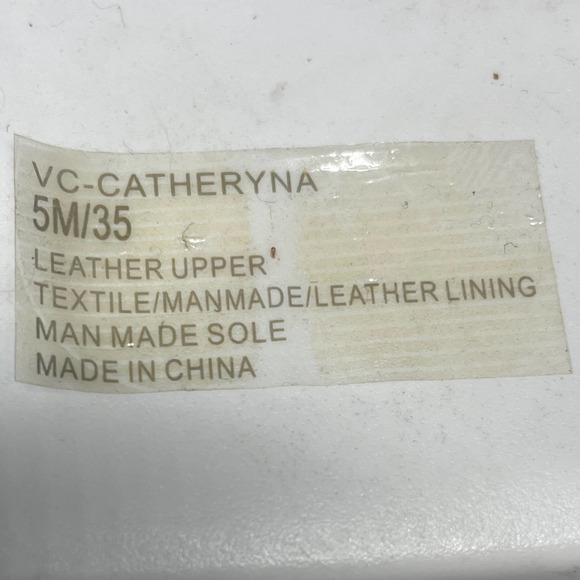 Vince‎ Camuto Catheryna Tan Taupe Brown Perforated Bootie Heel Boho US Size 5 - Picture 6 of 6